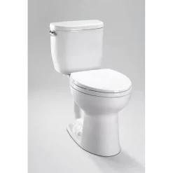 Toto CST244EF#01 Entrada 1.2 GPF 2-Piece Elongated Toilet