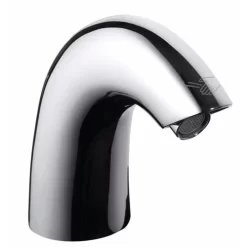 Toto TEL105-C20E#CP EcoPower Deck-Mounted Low Arc 0.5-GPM Single Hole Bathroom Sink Faucet