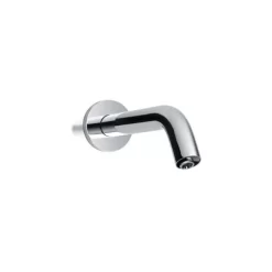 Toto TEL131-D10ET#CP Helix EcoPower Wall-Mounted Low Arc 1-GPM Bathroom Sink Faucet
