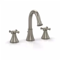 Toto TL220DDH12#BN Vivian Deck-Mounted High Arc 1.2-GPM Widespread Bathroom Sink Faucet