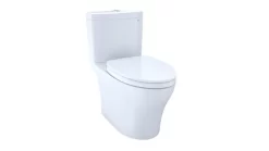 Toto CST446CUMFG#01 Aquia IV Elongated Tornado 0.8, 1.28-GPF 2 Piece Toilet, Less Seat