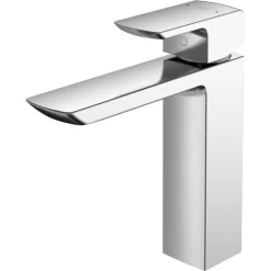 Toto TLG02304U#CP GR Deck-Mounted Fixed 1.2-GPM Single Handle Bathroom Sink Faucet