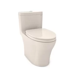 Toto MS646124CUMFG#12 Aquia IV Elongated Tornado 0.8, 1-GPF 1-Piece Toilet, Less Seat