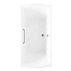 TOTO - ABR781S#01YBN - Acrylic Airbath Clayton 6032 Cotton Bn Grab Bar R Blower