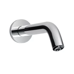 TOTO - TEL133-D20E#CP - Toto® Helix Wall-Mount Ecopower® 0.35 Gpm Electronic Touchless Sensor Bathroom Faucet, Polished Chrome